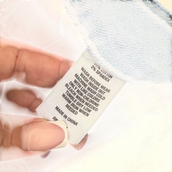 Wonderly Womens Mid-Rise Denim Shorts Size 6 Frayed Hem - Picture 3 of 10